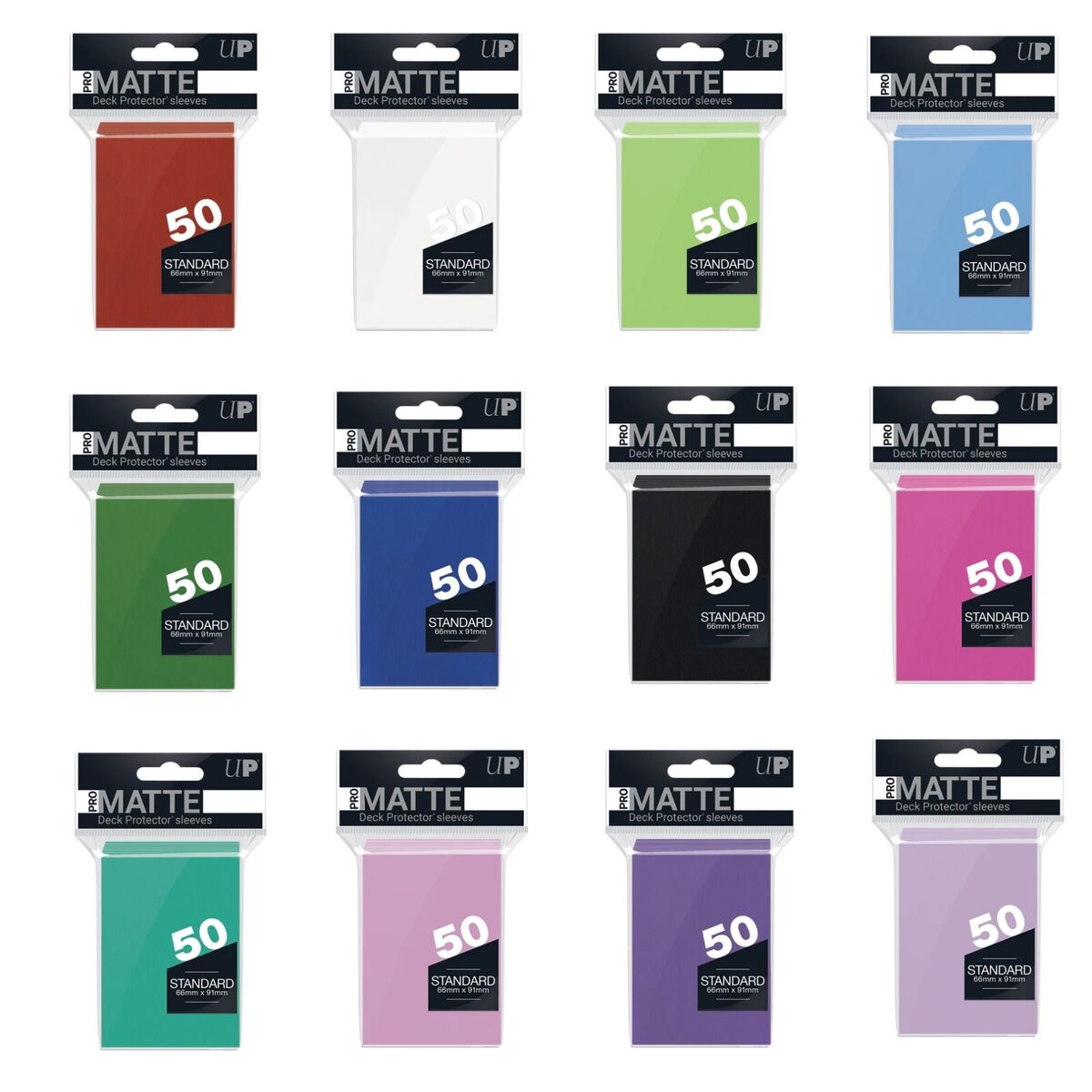 Ultra Pro Standard Sized PRO MATTE Deck Protectors 50 Count Ultra Pro Standard Sized PRO MATTE Deck Protectors 50 Count