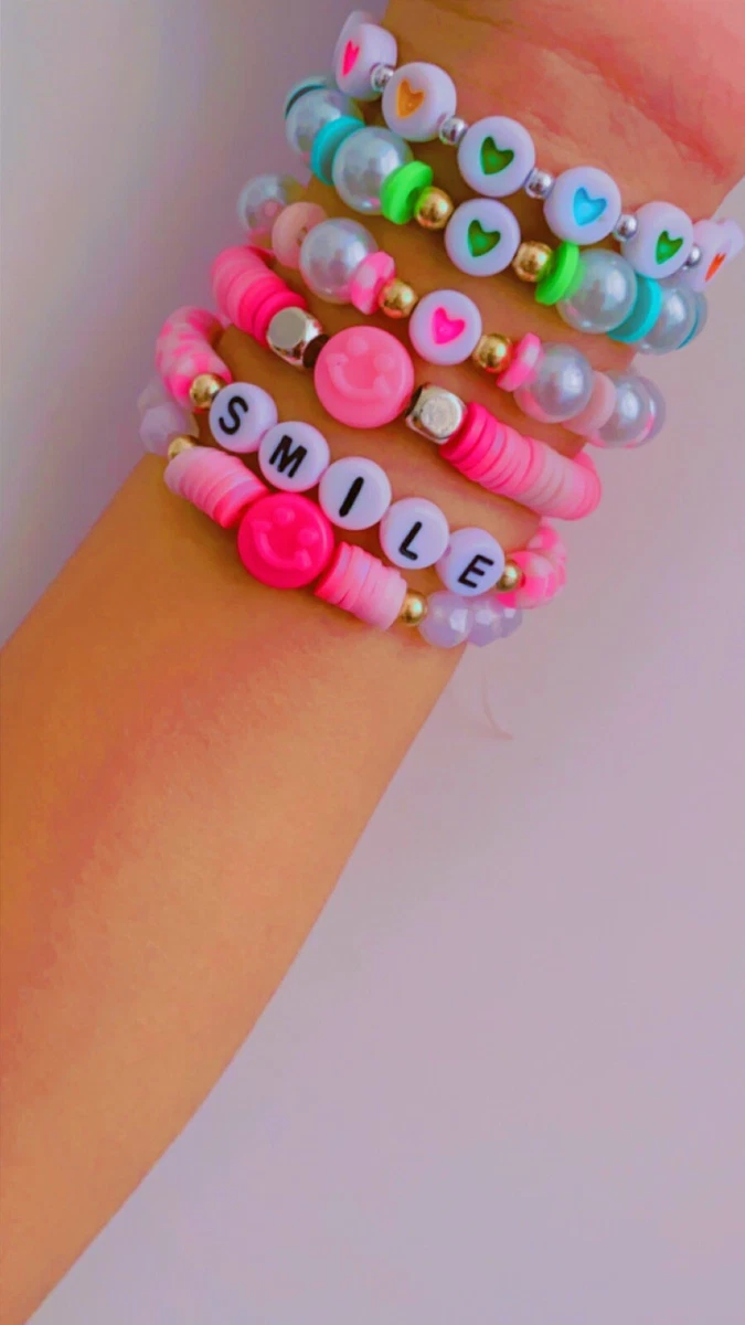 Preppy Clay Bead Bracelets eBay