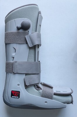 Breg Genesis 4 Strap Full Shell Tall Foot Ankle Walker Boot Brace Size M Medium