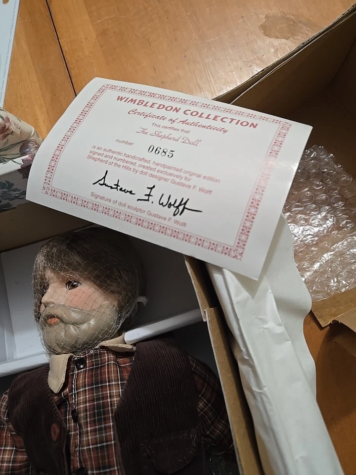 Shepherd Of The Hills Book And Doll By Guastave F Wolff Foto 3 de 4