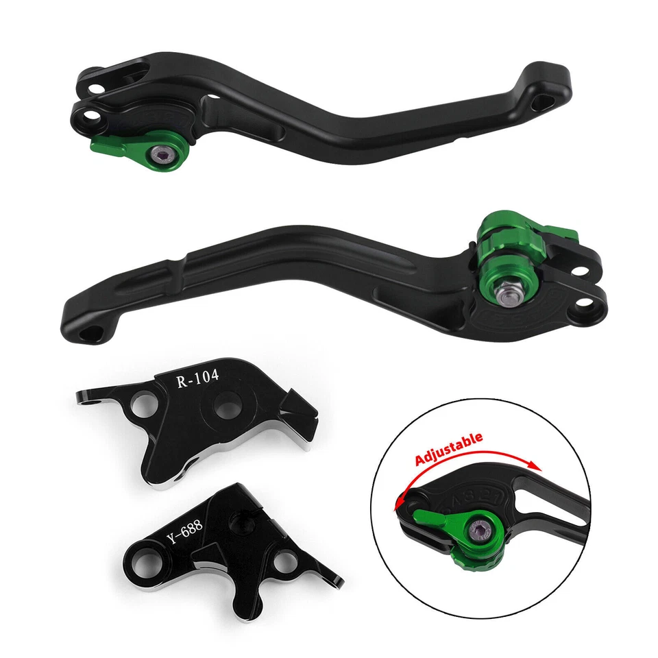 NEW Short Clutch Brake Lever fit for Yamaha YZF R1 R6 R6S CA/EU VERSION #3 - Imagem 2 de 4