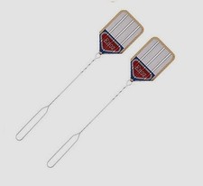 2 ~ Enoz Wire Aluminum Mesh Metal Handle Durable Long Lasting Fly Swatter 1 Pk