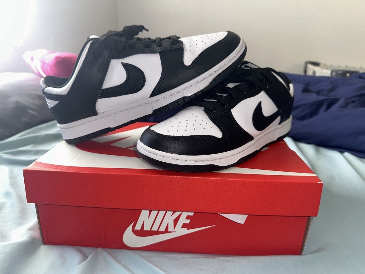 Size 9 - Nike Dunk Low Panda | eBay