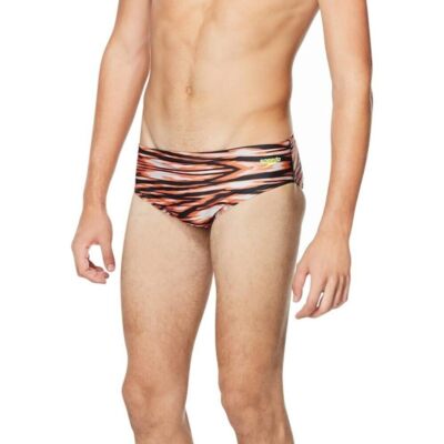 Speedo Men's Swimsuit Brief ProLT Printed Team Colors Size: M NWT