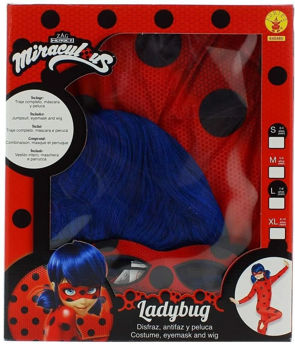 Costume Carnevale Bambina LadyBug Miraculous Rubie's Art.640485