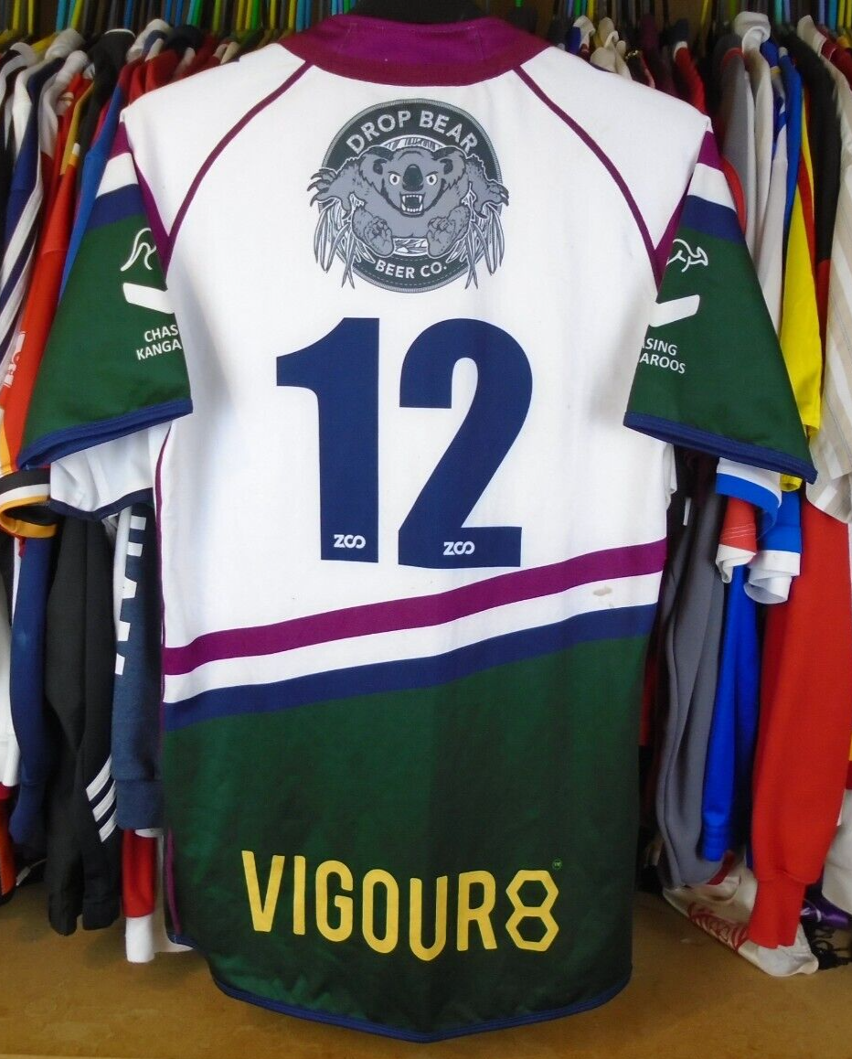 ZOO SPORT AUSTRALIAN TIGHTFIT RUGBY SHIRT JERSEY XL 12 eBay