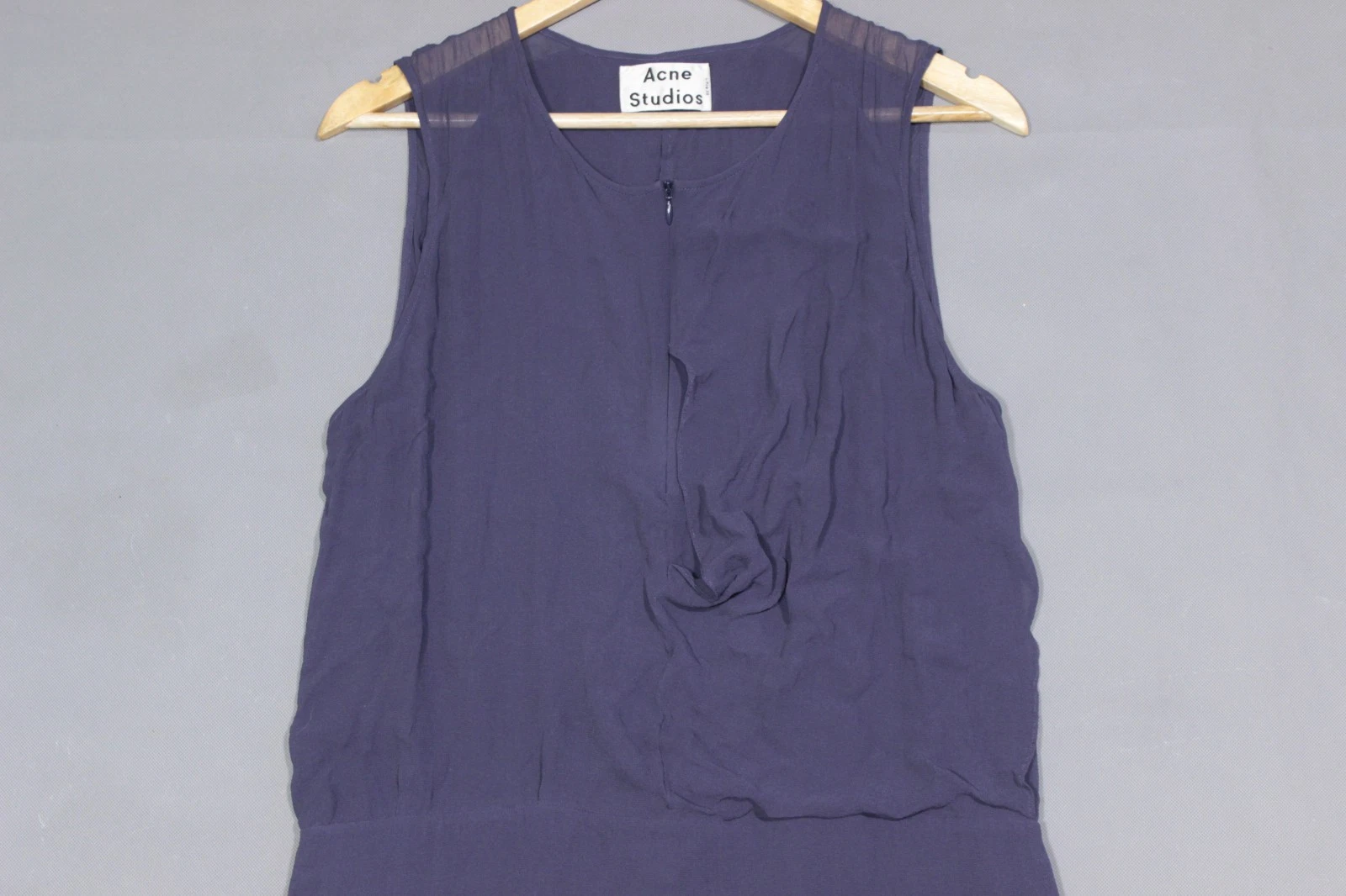 Abito Acne Studios Twist LT 100% seta