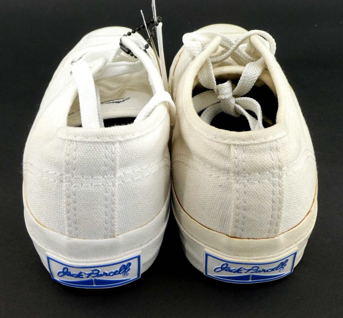 Size 5 - Converse Jack Purcell Top Low Triple White for sale