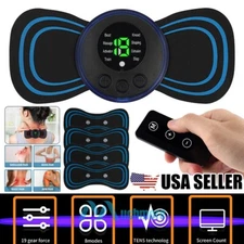 5 X Electric Neck Back Massager Relief Pain EMS Cervical Massage Patch Gifts USA