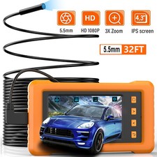 KZYEE 5.5mm Lens Industrie Endoskop Kamera 1080P Digitales Inspektionskamera 