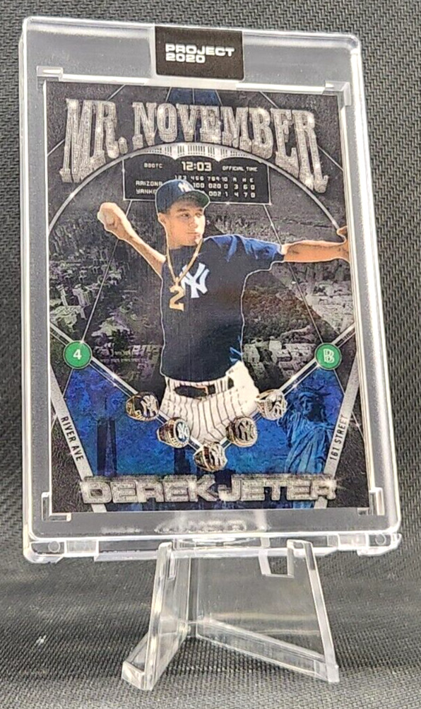 Derek Jeter ~ Ben Baller Topps Project 2020 MR. November #132 - Yankees