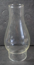 VTG Clear Glass Chimney Hurricane Oil Lamp La...