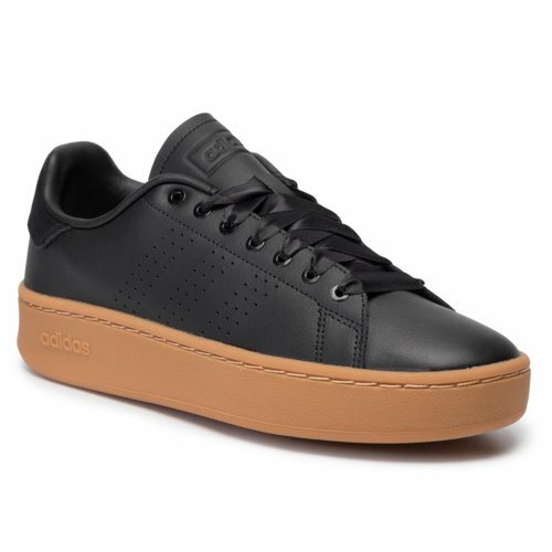 SCARPE SNEAKERS ADIDAS DONNA ADVANTAGE BOLD EF1037 NERO PELLE ORIGINAL AI  2020 | eBay