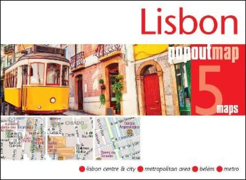 Lisbon PopOut Map - pocket-size, pop-up map of Lisbon (Map) PopOut Maps