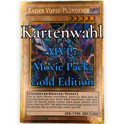 YuGiOh! The dark side of Dimensions Movie Pack: Gold Edition Auswahl DE & NM