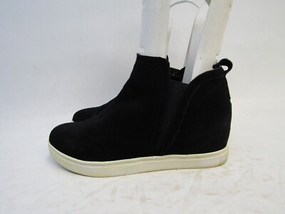 Blondo Womens Size 7 M Black Suede Zip Ankle Fashion Boots Booties