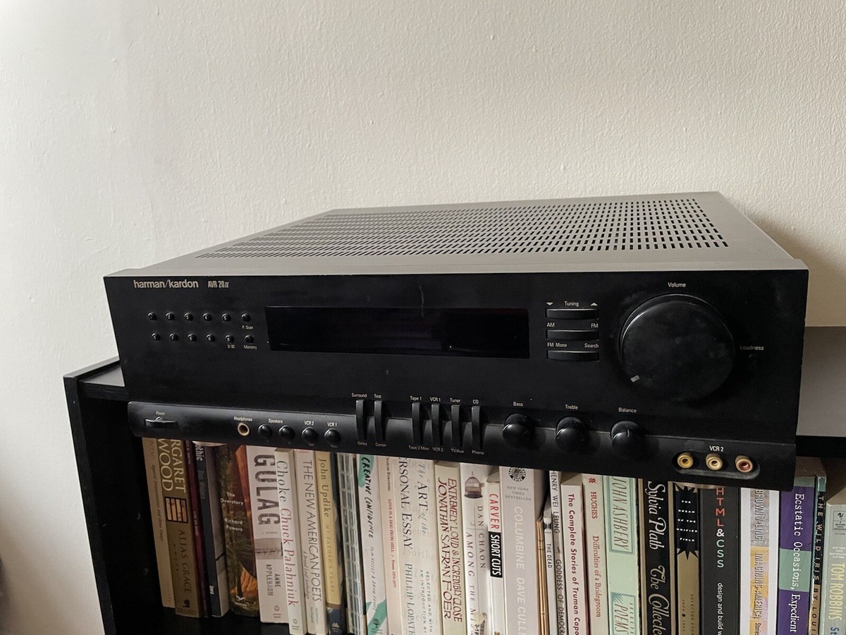 Harman Kardon AVR 20II 5.1 Ch Surround Sound AM FM Receiver Tested