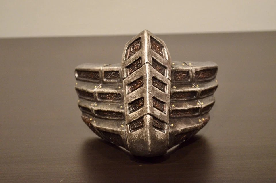 MK Toasty 1995 movie mask nt Scorpion Mortal Kombat costume cosplay mk9 mkx 95 - Image 2 of 4