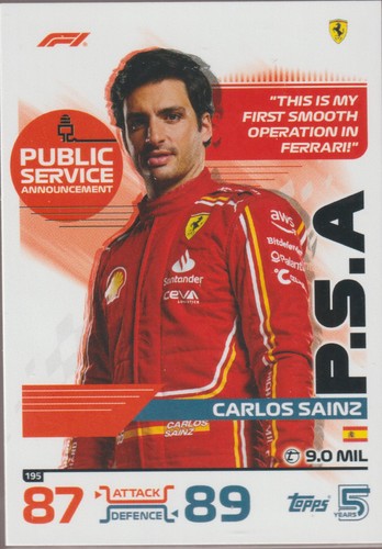 TURBO ATTAX - CARTAS COLECCIONABLES F1 2024 - TARJETAS BASE 1-250 - TÚ ELIGES - P&P GRATIS REINO UNIDO - Imagen 180 de 231