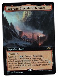 Sokenzan, Crucible of Defiance Extended Art Foil #504 Neon Dynasty