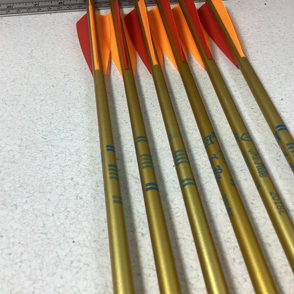 6 Tru Flite 2018E Arrow Compound Bow Archery Deer Hunting 30 1/2” No