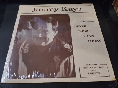 Jimmy Kays   Never More Than Today VG++ Original Desti LP Record in Shrink 1986