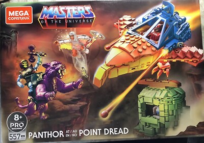 2020 MOTU Mega Construx Panther Point Dread 557 Pcs