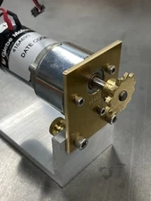 GLOBE MOTORS MOUNTING BRACKET 415 SERIES SOLID BRASS FOR GEAR HEAD MOTOR