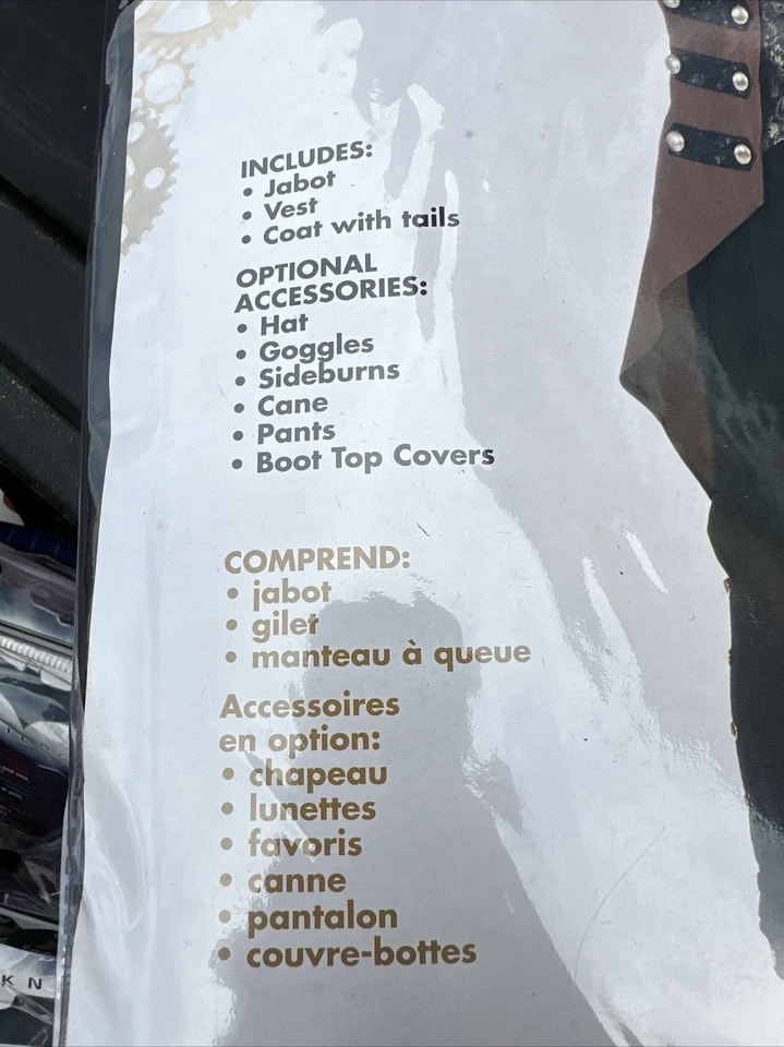 Disfraz de Halloween victoriano Steampunk Jack Dapper para hombre - Estándar #3057 Foto 2 de 4