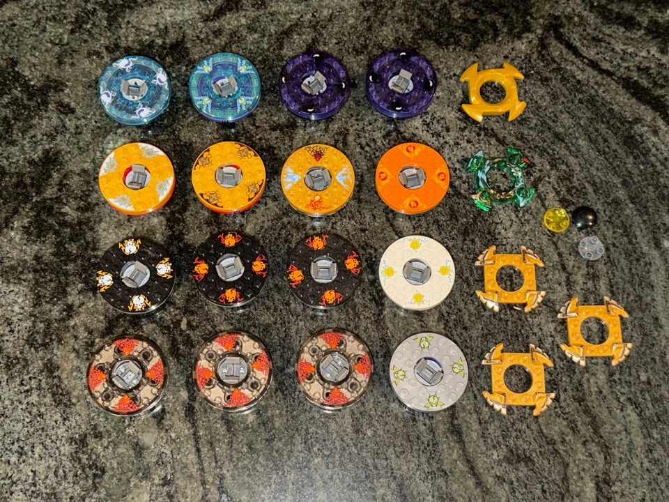 LEGO Ninjago Masters of Spinjitzu Lot of 16 Spinners! - Image 3 of 4