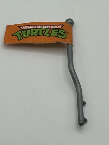 Tmnt Pizza Powered Parachute Don Flag Part Accessory Vintage Ninja Turtles 1992