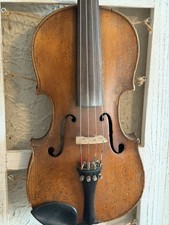 Beautiful Vintage Full Size German Stradivarius Model Violin