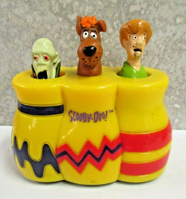 Vintage 1999 Scooby Doo Friction Bobbing Heads Toy Hanna Barbara