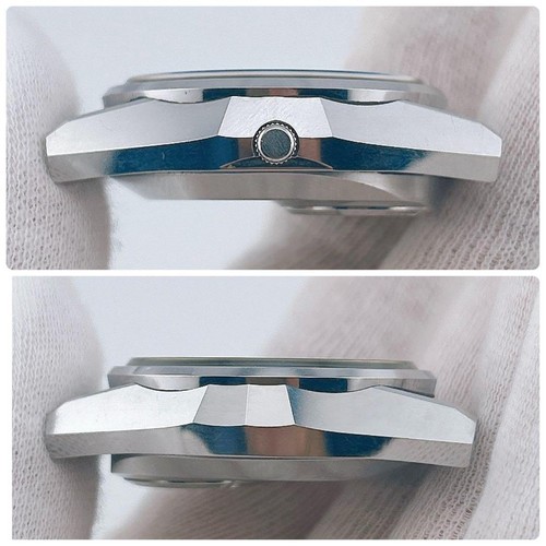 Seiko Superior 3883-7000 Vintage Jour Date Ss Argent Rond Quartz Montre Hommes - Photo 7 sur 8