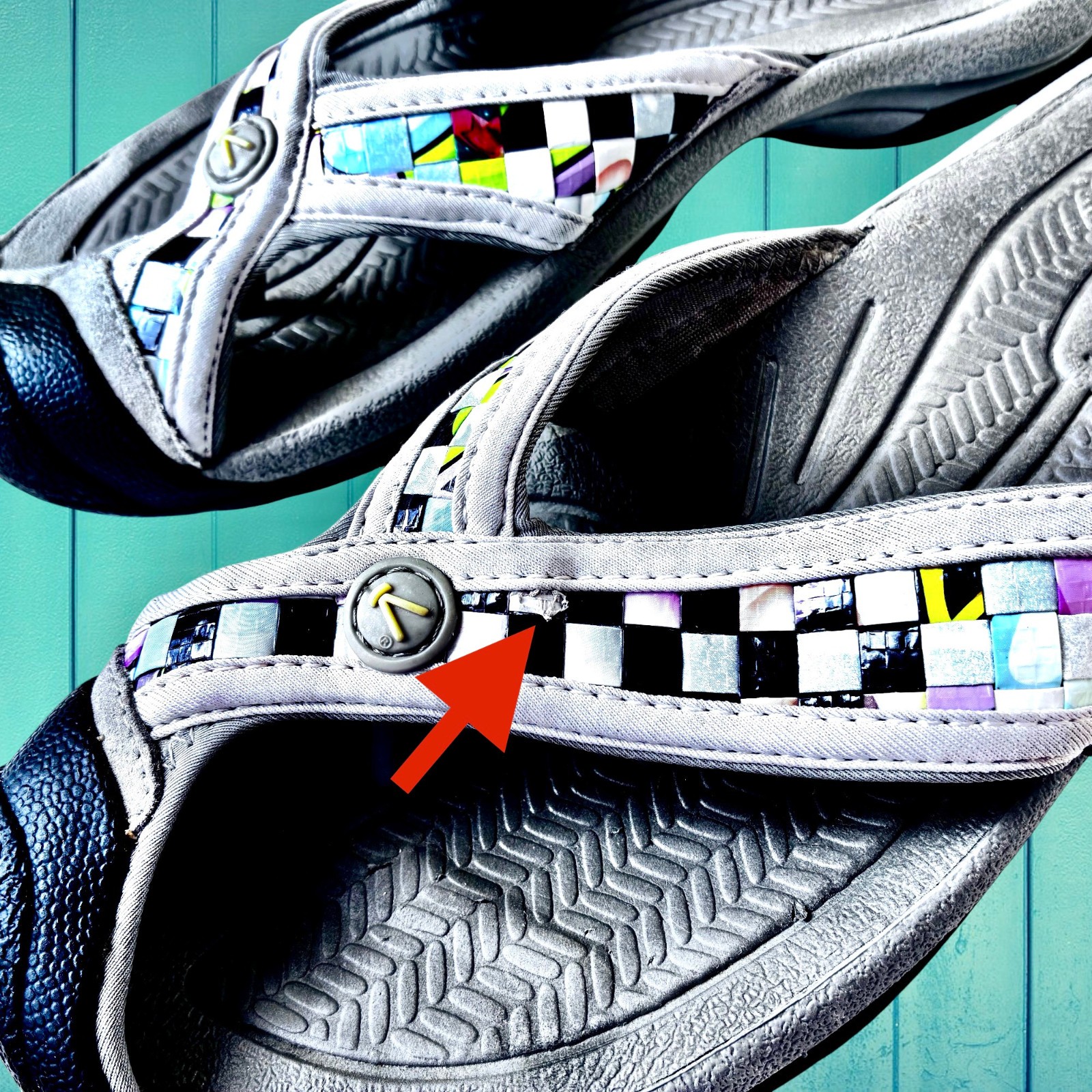 Sandalo infradito KEEN WAIMEA sportivo punta paraurti borsa riso donna taglia 9