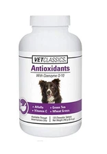 Vet Classics Antioxidants with Coenzyme Q-10 for Dogs, with Alfalfa... Fast Ship