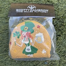 🔥 2026 Scotty Cameron Lucky Lily St Patrick’s Day RH Mallet Headcover