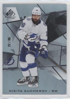 2021-22 Upper Deck SP Game Used 22/86 Nikita Kucherov #38 4et