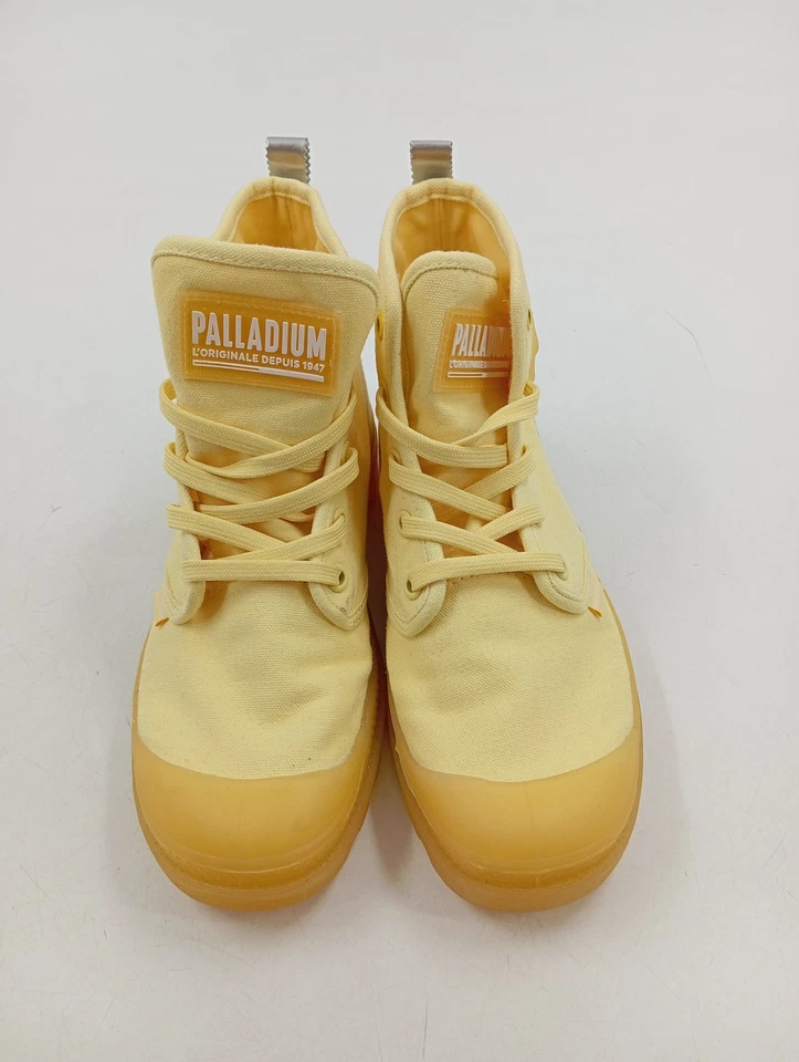Palladium Pampa Hi Baskets Femme Jaune Toile (EU 36) - Photo 2/3