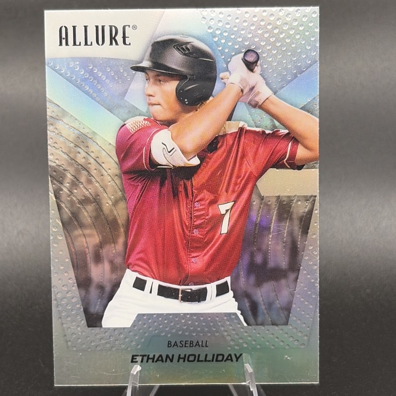 🔥 Ethan Holliday 2025 Allure SE Baseball Card Oklahoma Upper Deck MLB 🔥