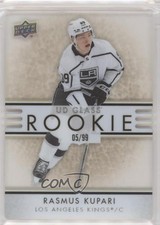 2021-22 Upper Deck Ovation UD Glass Rookies Gold 5/99 Rasmus Kupari #GR-2 0c6