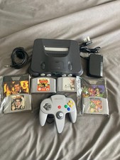 Nintendo 64 Black Console (PAL) + games