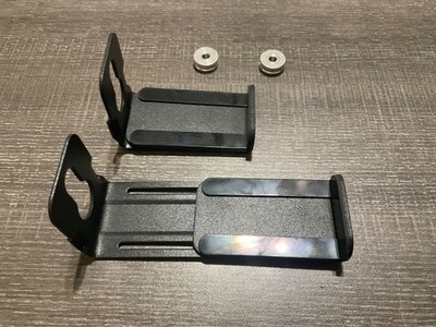 Universal Soundbar Wall Mount Bracket Speaker Shelf Mounting Above Below TV