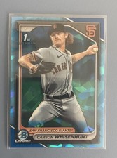 2024 Bowman Sapphire Edition - Chrome Prospects Carson Whisenhunt #BCP-96 (RC)