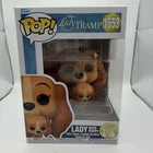 Funko Pop LADY W/PUPPY #1553 Lady & The Tramp 4” Vinyl Figure