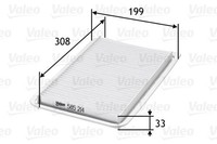 Valeo Luftfilter 585214 FüR Mazda