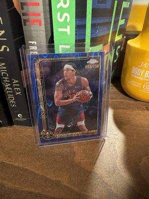 2025-26 Topps Chrome - Aaron Gordon Blue RayWave Refractor /150