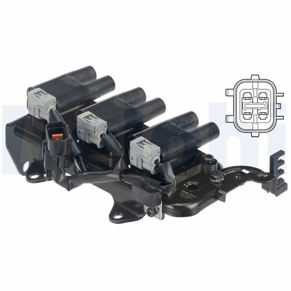 ZüNdspule Delphi Technologies GN10462-12B1 FüR OE 27301-37150 - 27301-37150-image