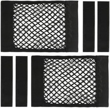 Universal Mesh Cargo Net with Tape Stickers Car Stretchable Storage Net Wall Sti