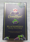 Empty Clear Glass Crown Royal Blackberry 750ML Liquor Bottle Purple Bag Box Set — photo 4